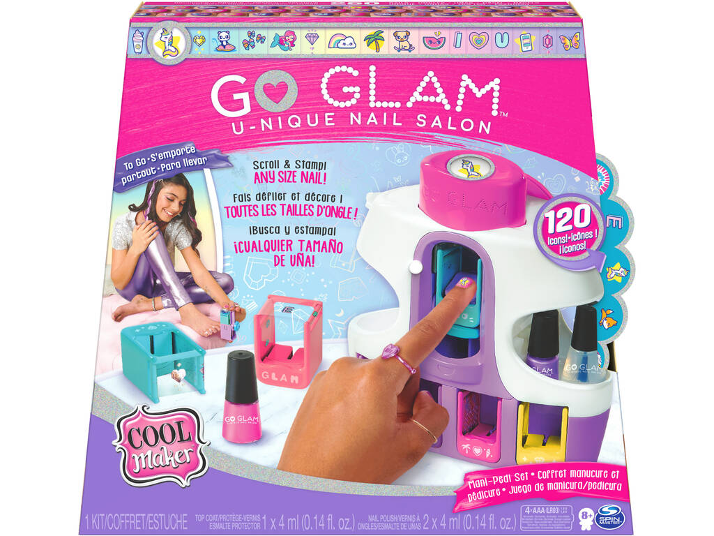Cool Maker Go Glam Jogo de Manicure Spin Master 6061175
