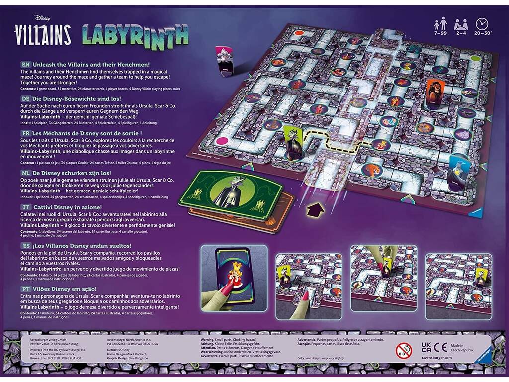 Labyrinth Disney Villains Brettspiel Ravensburger 27271