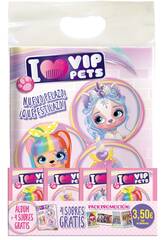 I Love VIP Pets Starter Pack Álbum con 4 Sobres Panini