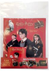 Album du pack de démarrage de l'anthologie Harry Potter avec 4 enveloppes Panini