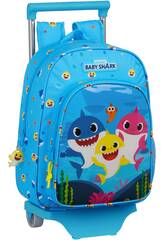 Mochila Com Carro Babe Shark Safta 612060020