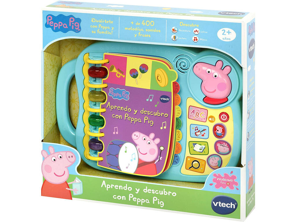 Aprendo e Descubro Com Peppa Pig VTech 518022