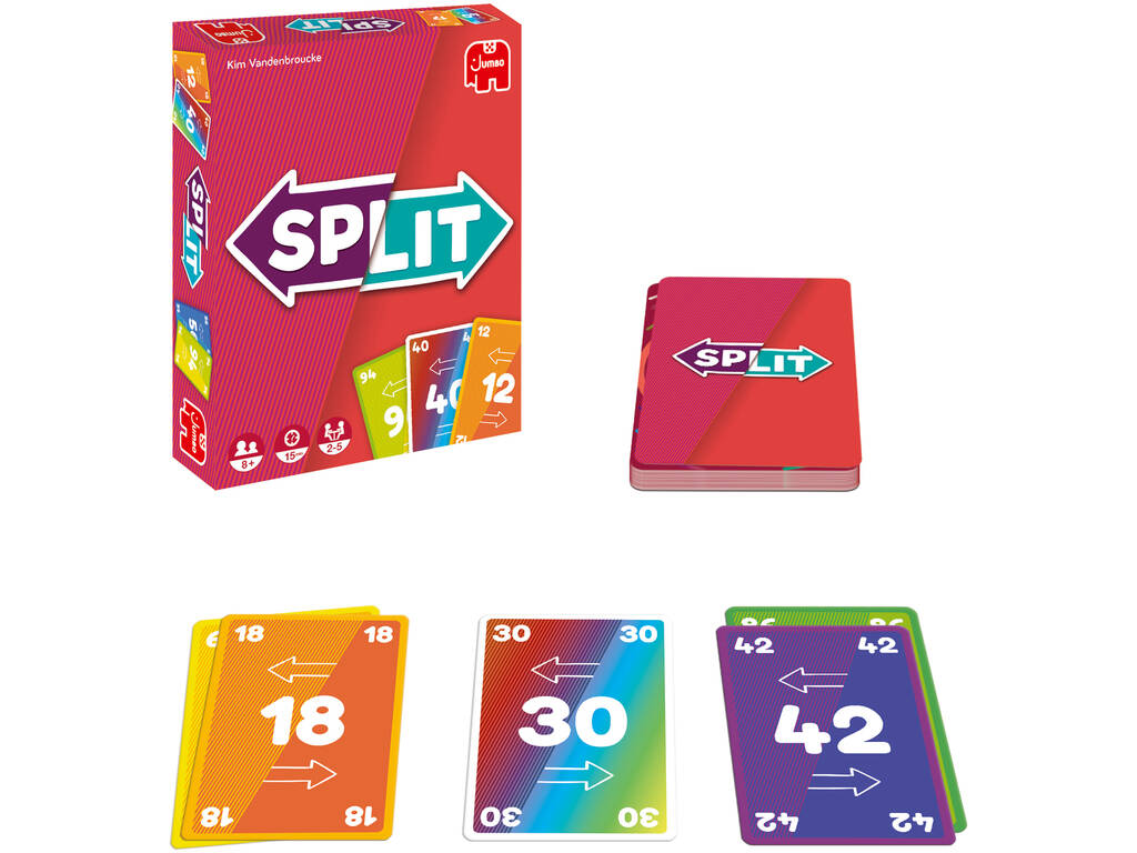 Kartenspiel Split Diset 19873