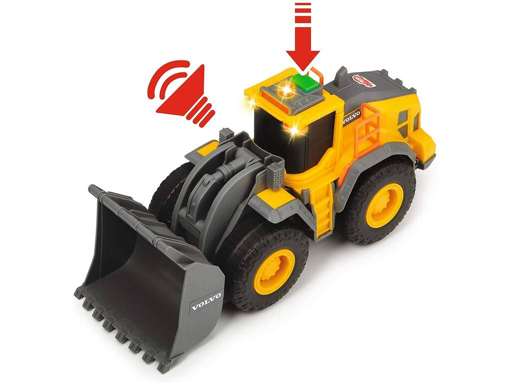 Traktor mit Licht und Sound, 11cm