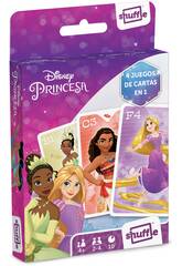 Disney Prinzessin Kinderdeck Shuffle 4 in 1 Fournier 10027510