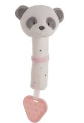 Apito Mordedor Baby Panda Rosa 20 cm. Criações Llopis 25620