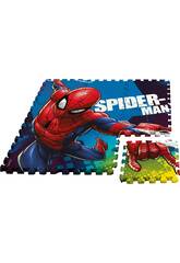 Spiderman 9 pièces Eva Puzzle Tapis avec sac pour enfants Euroswan MV16002