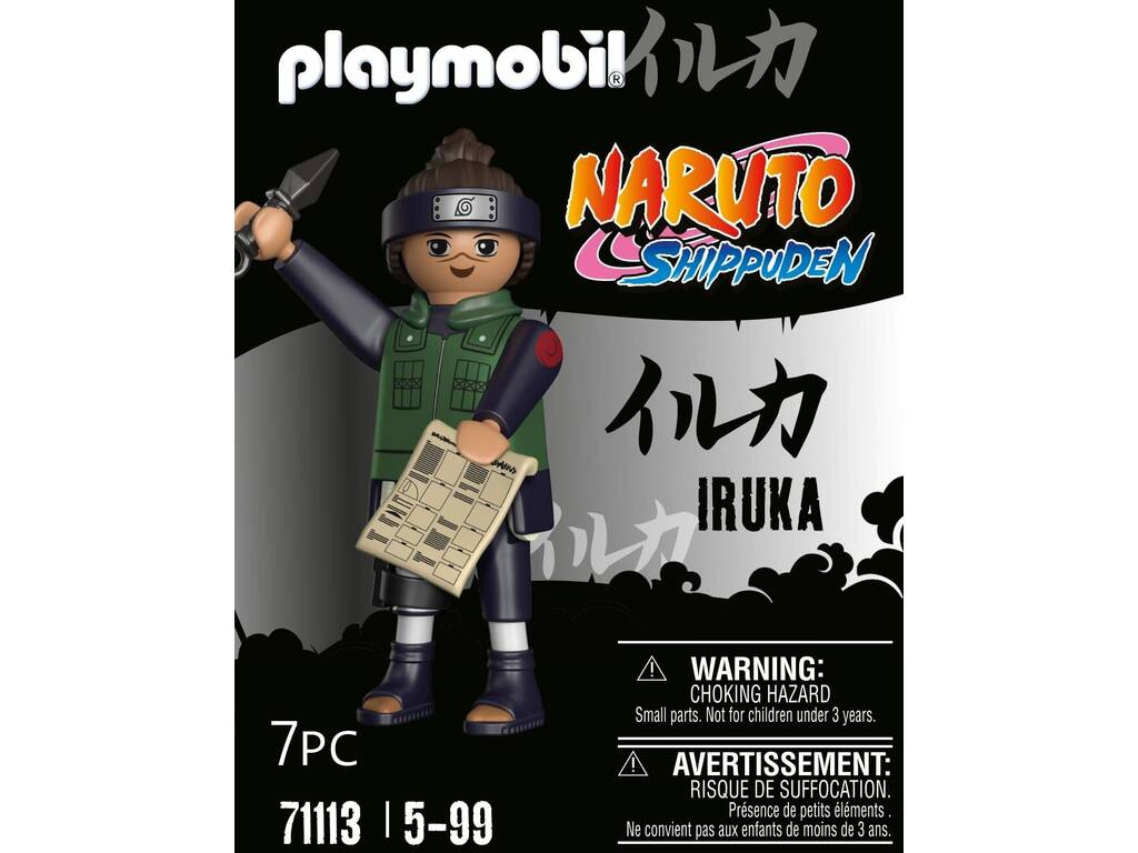 Playmobil Naruto Shippuden Figura Iruka 71113
