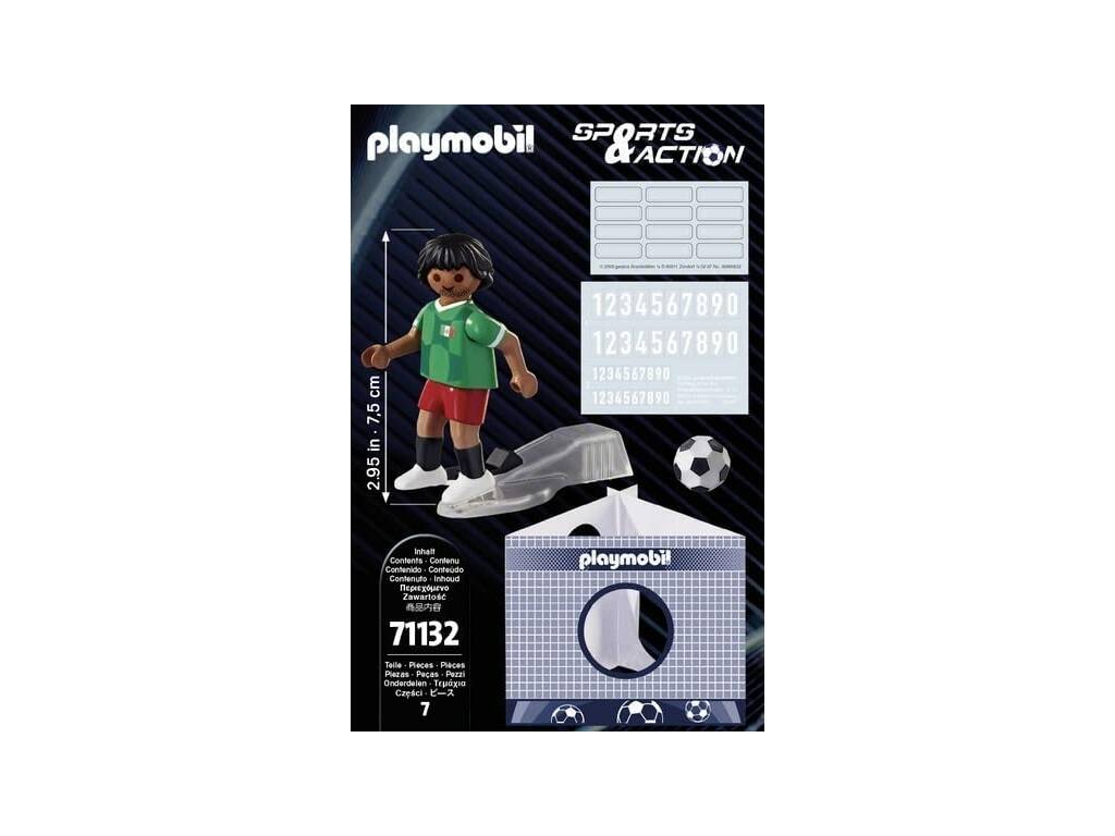 Playmobil Soccer Player Mexico 71132