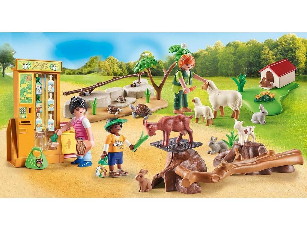 PLAYMOBIL Wiltopia 71063 - Figura Di Cervatillo Con Accessori E Carta Collezionabile