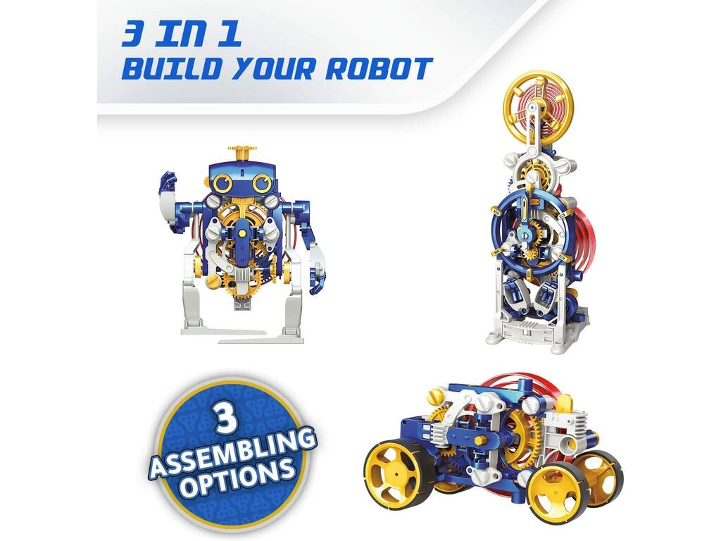 Xtrem Bots bauen Ihren Roboter 3 in 1 Weltmarken XT3803026