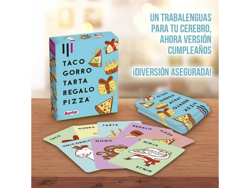 Taco Chapéu Bolo Presente Pizza Jogo