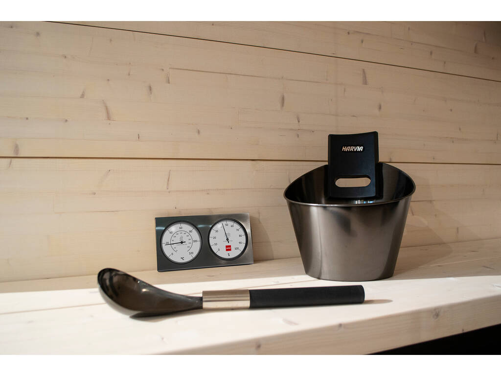 Kit d'accessoires pour sauna Harvia noir