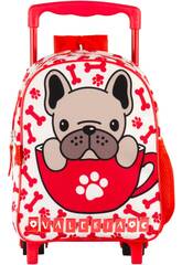 Mochila de Infantário Cão com Rodas