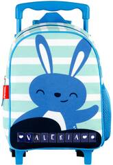 Sac  dos pour la crche Lapin  roulettes