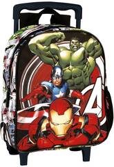 Avengers Cosmic Perona Sac  dos pour enfants avec trolley 58526