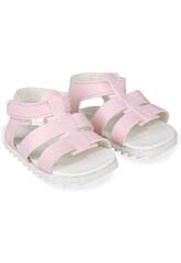 Set di sandali rosa per bambola 40 cm. Arias 6376
