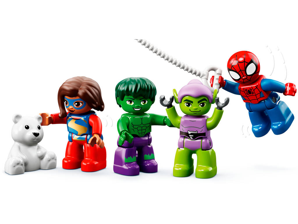 Lego Duplo Marvel Heroes Spiderman y sus Amigos Aventura en la Feria 10963