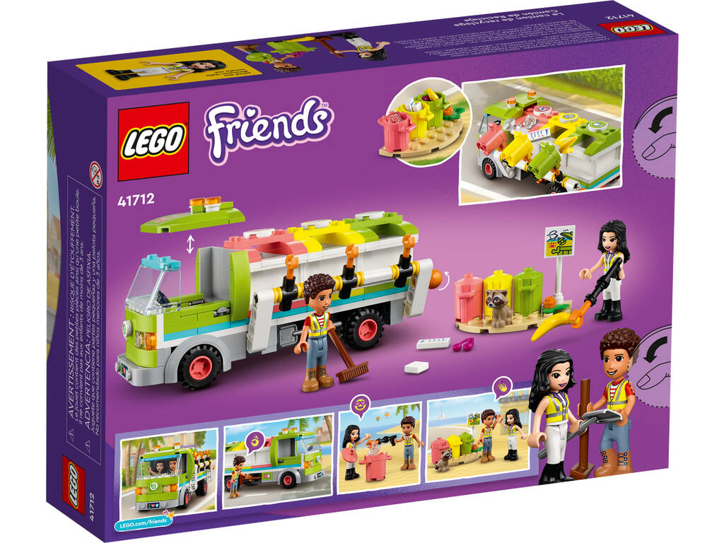 Lego Friends Recycling Truck 41712