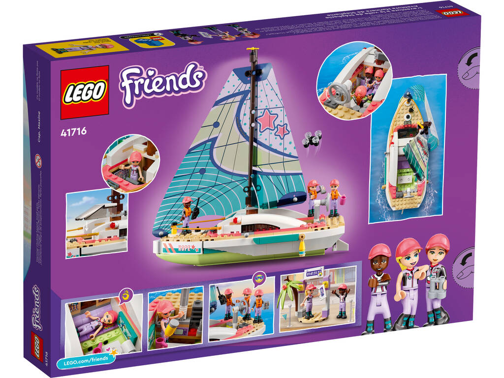 Lego Friends L'avventura marittima di Stephanie 41716