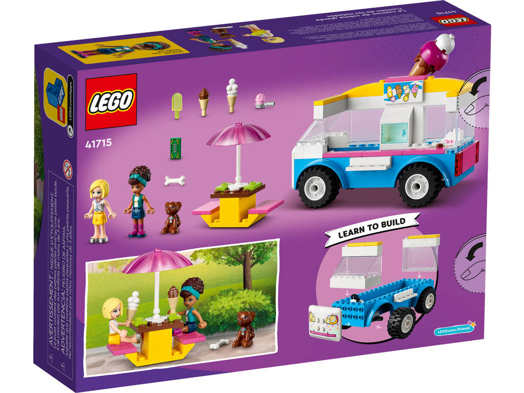 Lego Friends Camion dei gelati 41715