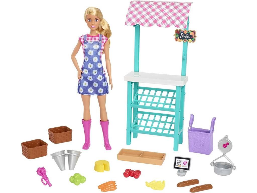 Barbie e Seu Mercado Mattel HCN22