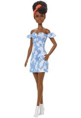 Barbie Fashionista Vestido Vaquero Decolorado Mattel HBV17
