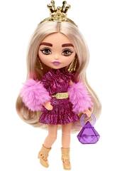 Barbie Extra Mini Rubia Com Coroa Dourada Mattel HJK67