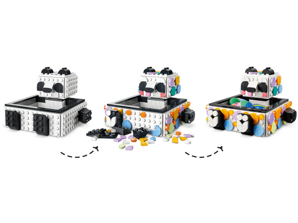 Lego Dots Bandeja Ursinho Panda 41959
