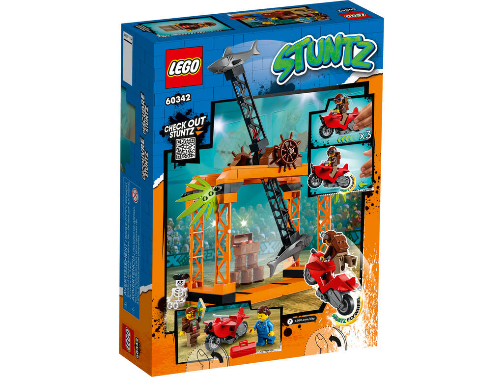 Lego City Stuntz Desafio Acrobático: Ataque do Tubarão 60342