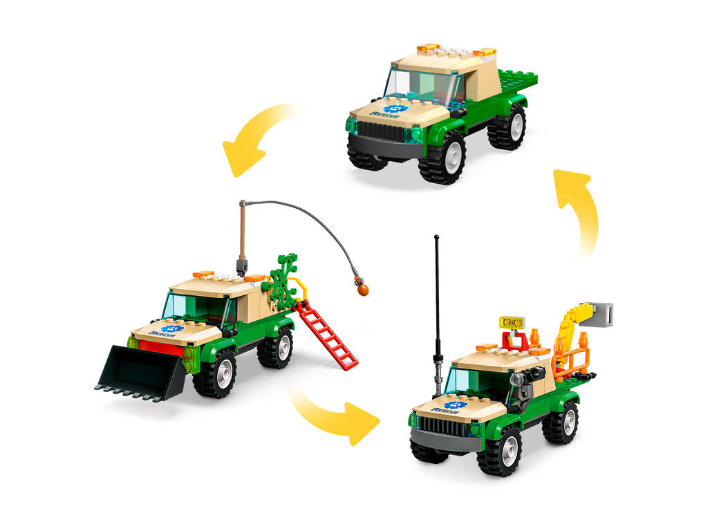 Lego City Misiones de Rescate de Animales Salvajes 60353