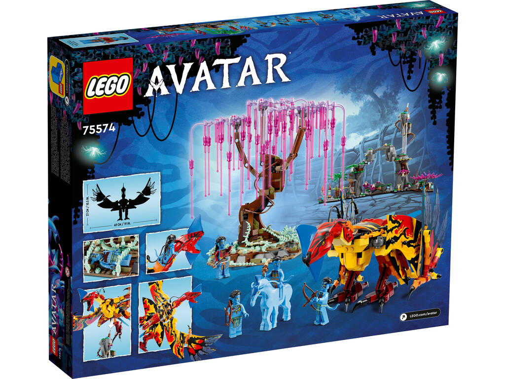 Lego-Avatar Toruk Makto und Baum der Seelen 75574