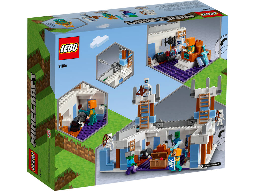 Lego Minecraft El Castillo de Hielo 21186