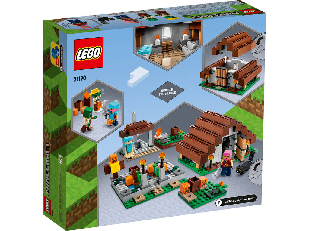 Lego Minecraft a Aldeia Abandonada 21190