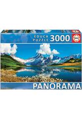 Puzzle 3000 Lago Bachalpsee Svizzera Panorama Educa 19283