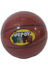 Ballon de basket stratifié Taille B7 gonflé