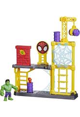 Marvel Spidey And His Amazing Friends Parque de Jogos de Hulk Hasbro F3717