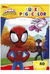 Spiderman Super Incollacolore Ediciones Saldaña LD0939