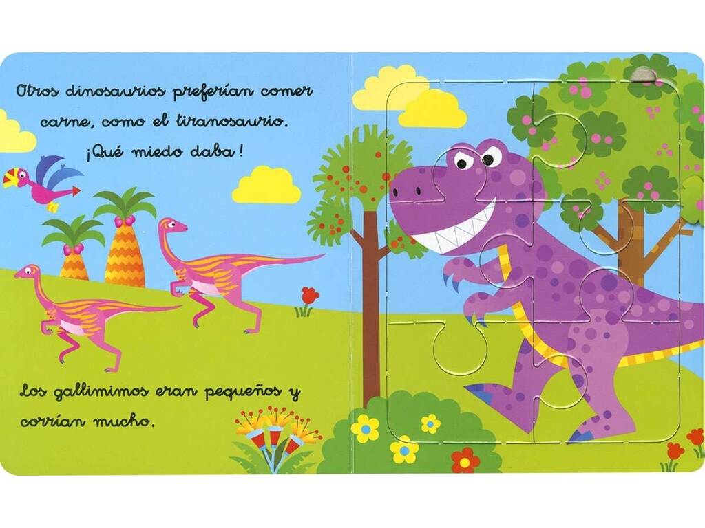 Cuento Puzle Dinosaurios de Susaeta S0690006