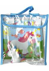 Livre de bain avec poupe La licorne et ses amis Susaeta S3488001