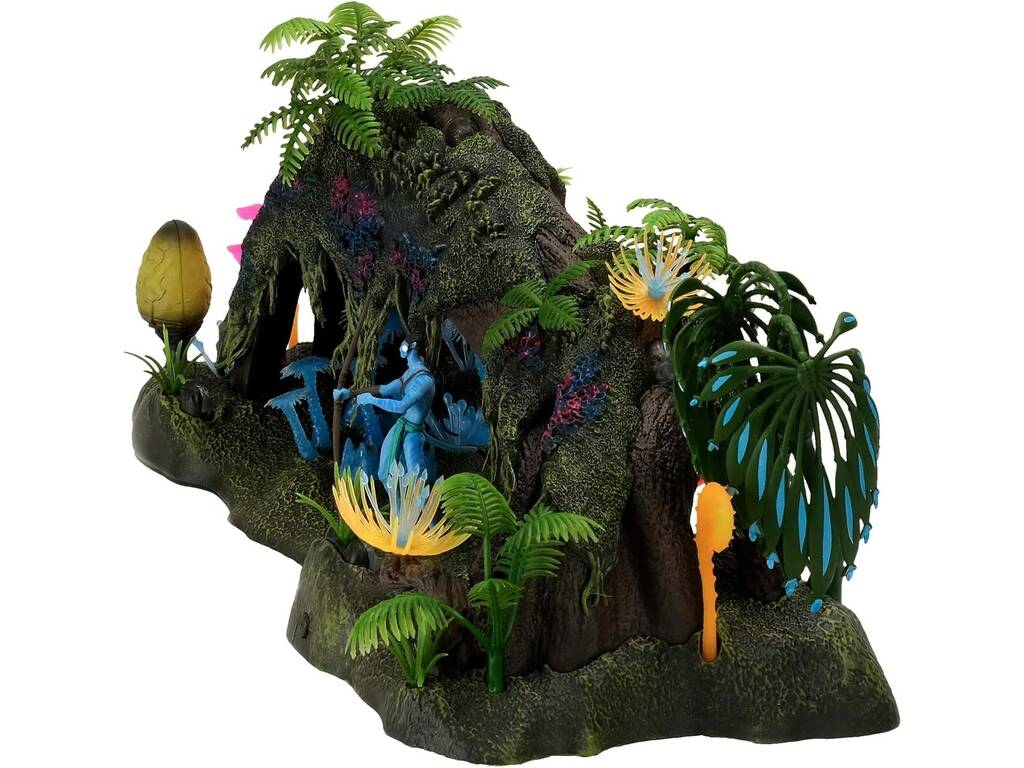 Avatar Playset Bosque Omatikaya de Pandora con Figura Jake Sully McFarlane Toys TM16408