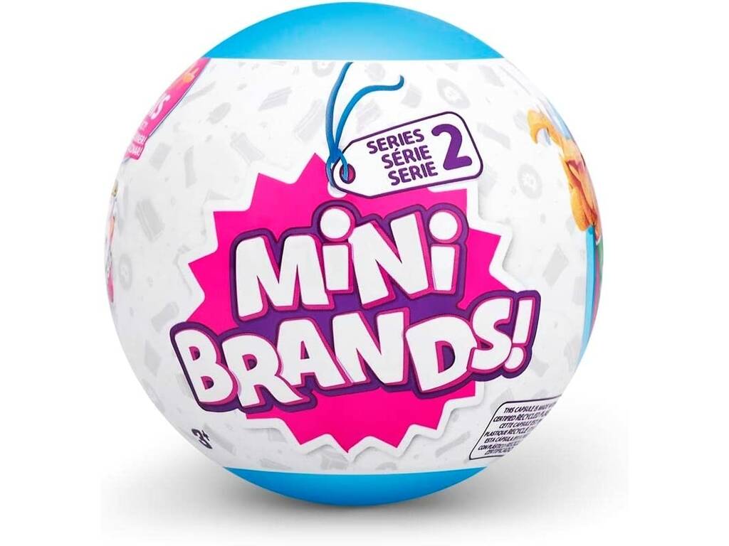 5 Surprise Pack 5 Bolas Mini Brands Bandai ZU77356
