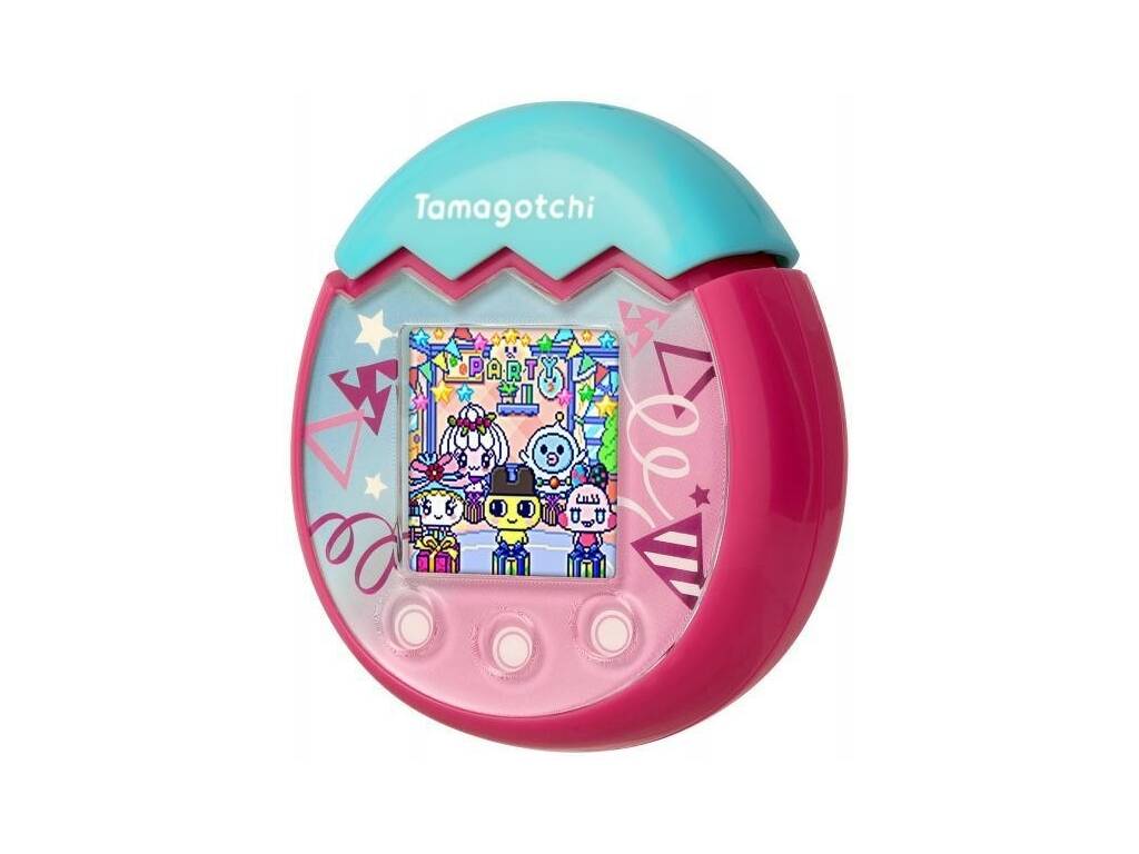 Tamagotchi Pix Party Rosa e Blu Bandai 42906