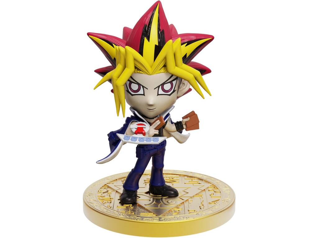 Bizak Yu-Gi-Oh! Confezione Regalo Con 4 Action Figure Da 6cm E Carta Esclusiva | Set Giocattoli Per Fan Della Serie