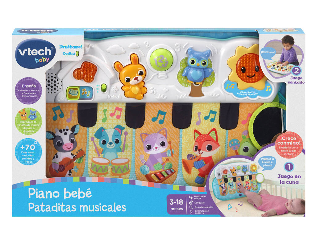 VTech Piano pour bébé Musical Kicks 80-158167