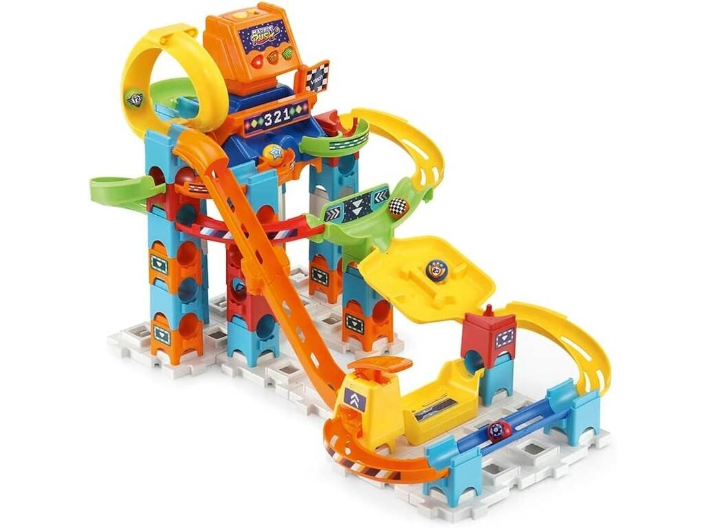 Marble Rush Marble Rush Interactive Marble Track Racing Track Set Vtech 519322