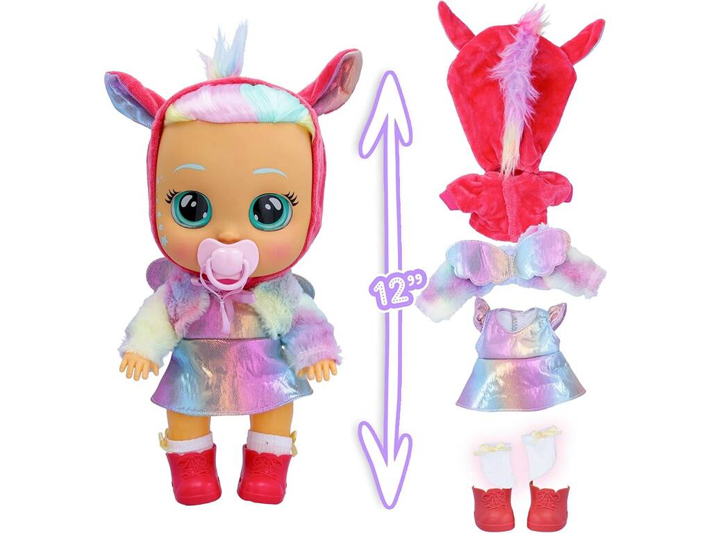 Bebés Chorões Dressy Fantasy Hannah IMC Toys 88436