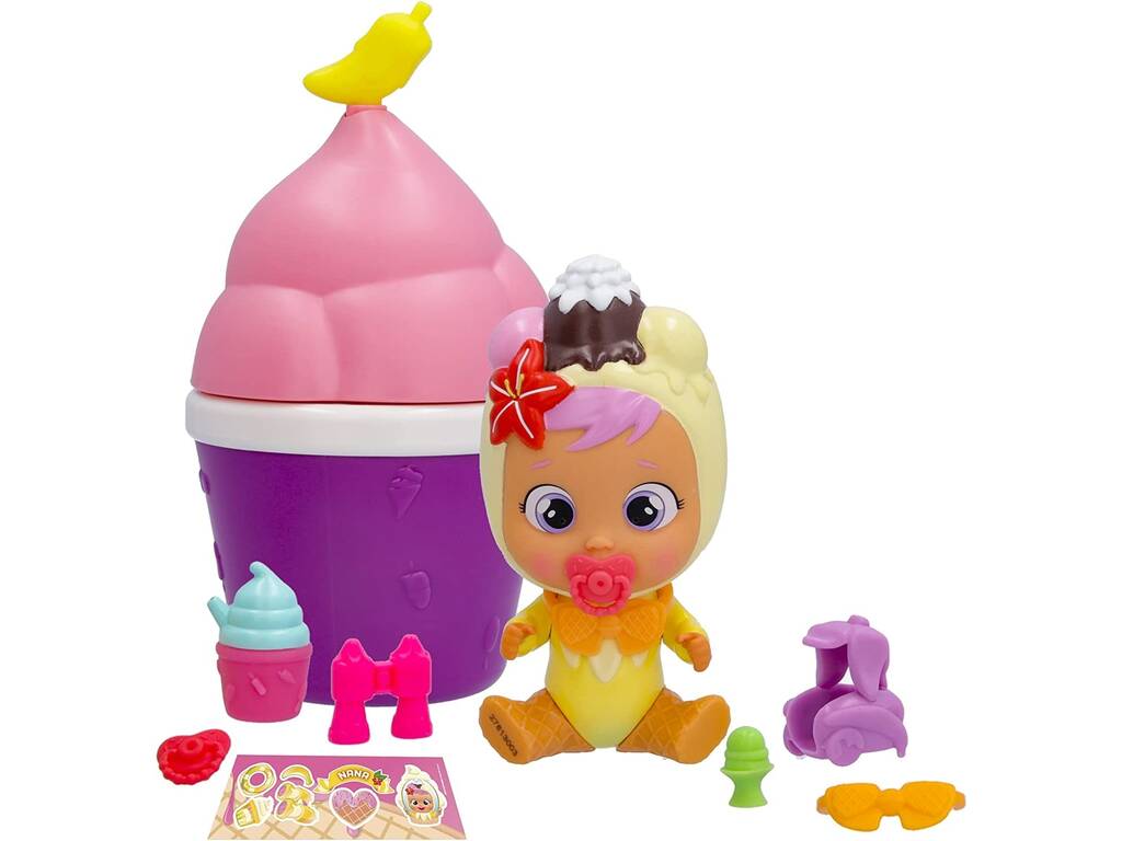 Bebés Chorões Figura Surpresa Icy World Frozen Frutti IMC Toys 89051