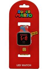 Super Mario Relógio LED Kids GSM4107