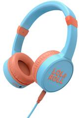 Auriculares Lol&Roll Pop Kids Headphones Blue Energy Sistem 45116